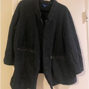 Apt 9 Black Speckled Cardigan Woman’s Large